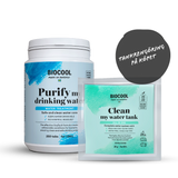 Biocool Purify my drinking water 250 g + Clean my water tank 25 g
